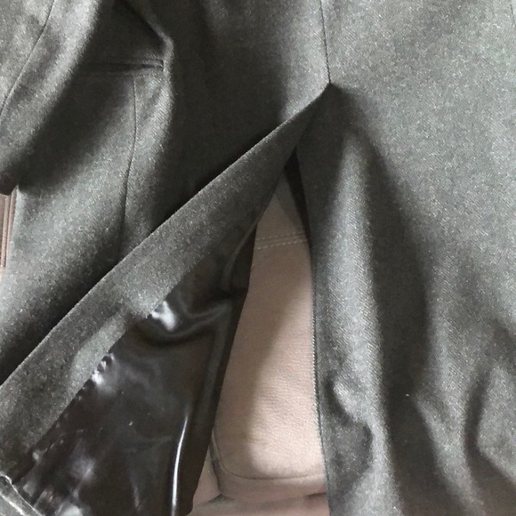 Black/Charcoal PIERRE CARDIN Men’s Wool Coat - Picture 10 of 12